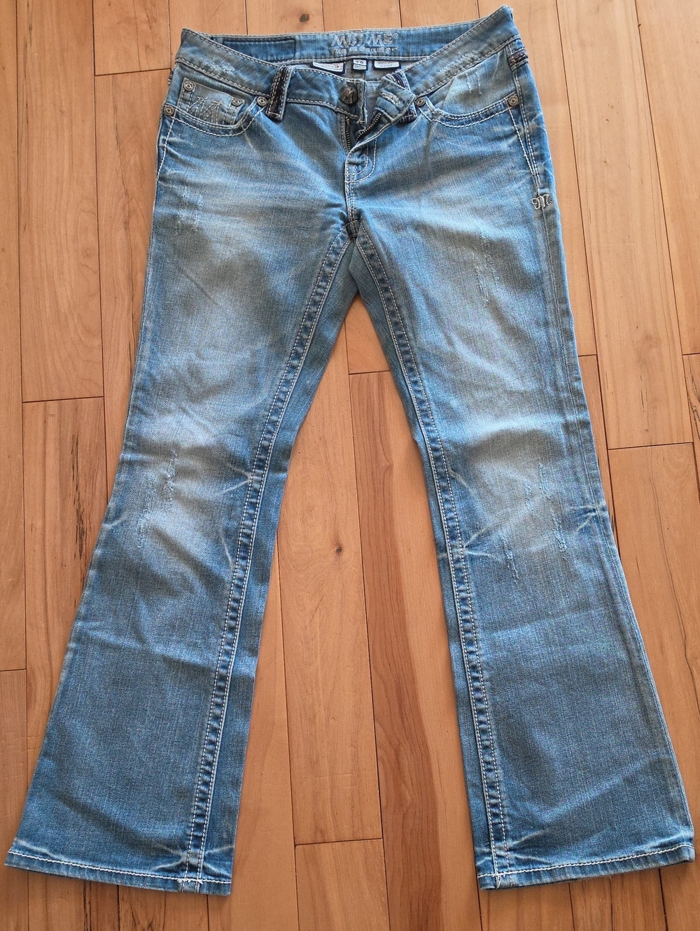 Women’s Light Blue Flared Jeans